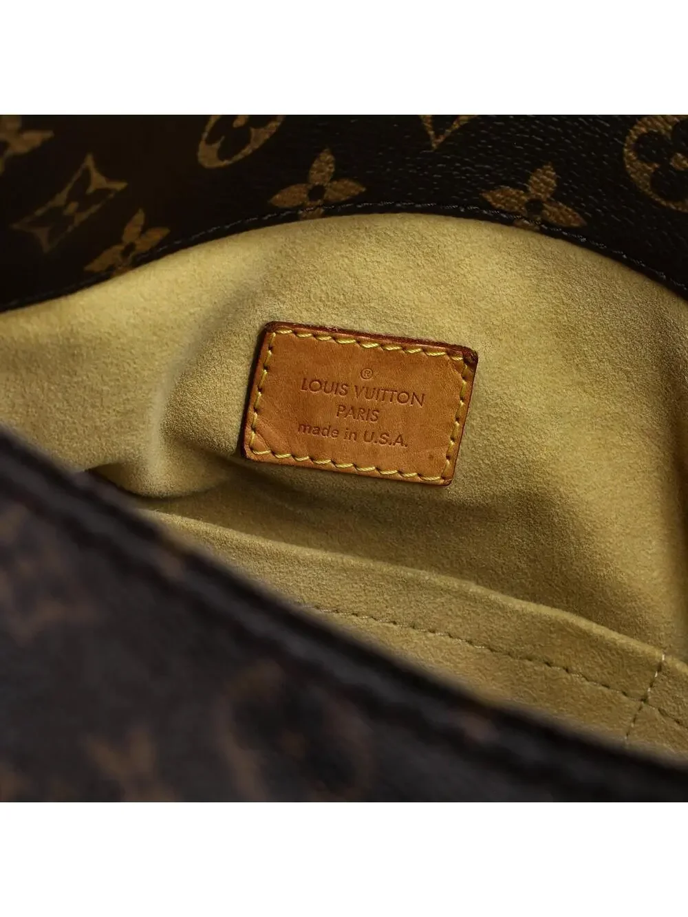 Louis Vuitton Artsy Handbag Canvas Mm #202892L22B